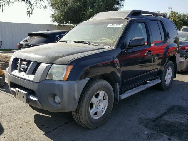 5N1AN08W97C515050 - 2007 NISSAN XTERRA OFF BLACK photo 2