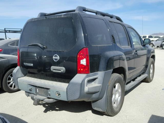 5N1AN08W97C515050 - 2007 NISSAN XTERRA OFF BLACK photo 4