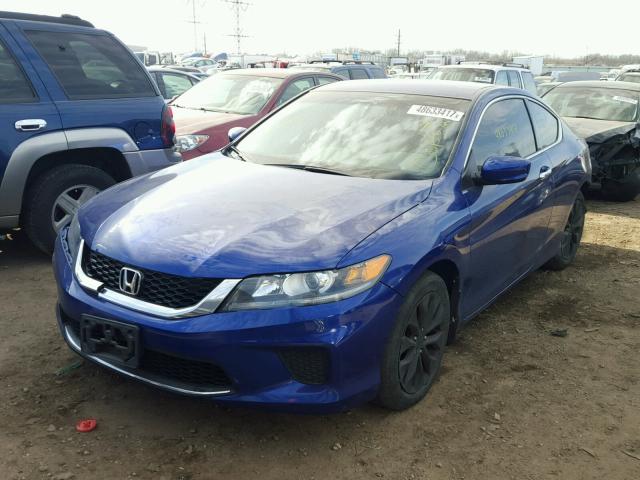 1HGCT1B30DA023233 - 2013 HONDA ACCORD LX- BLUE photo 2