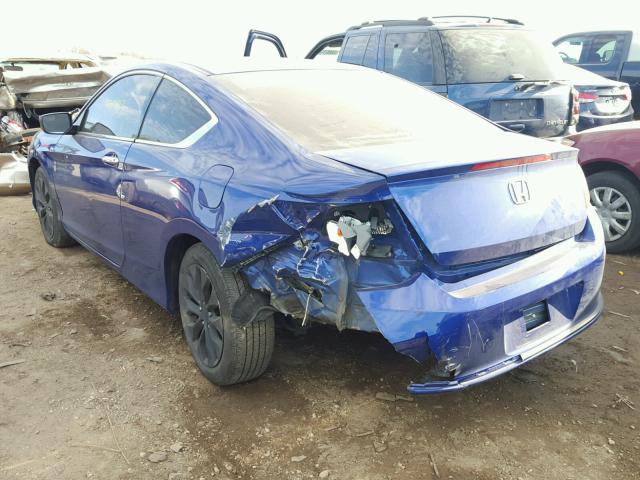 1HGCT1B30DA023233 - 2013 HONDA ACCORD LX- BLUE photo 3