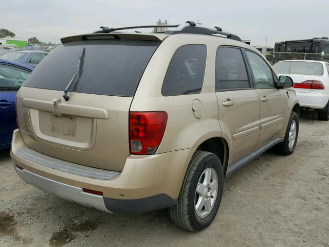 2CKDL63F266210460 - 2006 PONTIAC TORRENT GOLD photo 4