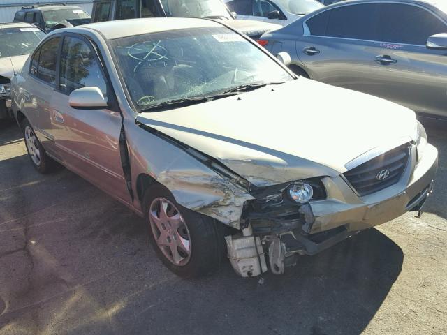 KMHDN46D65U110020 - 2005 HYUNDAI ELANTRA GL GOLD photo 1