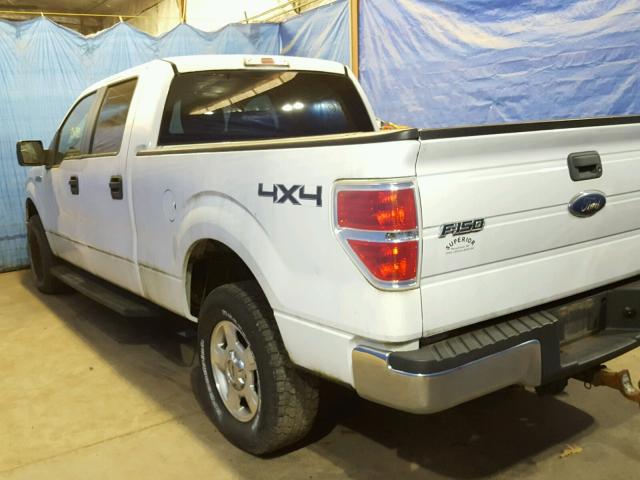 1FTFW1EV6AFC15562 - 2010 FORD F150 SUPER WHITE photo 3