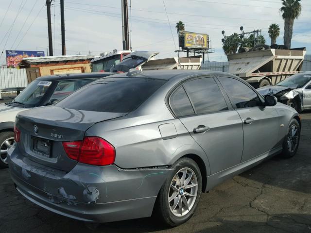 WBAPH5C57AA440429 - 2010 BMW 328 I SULE GRAY photo 4