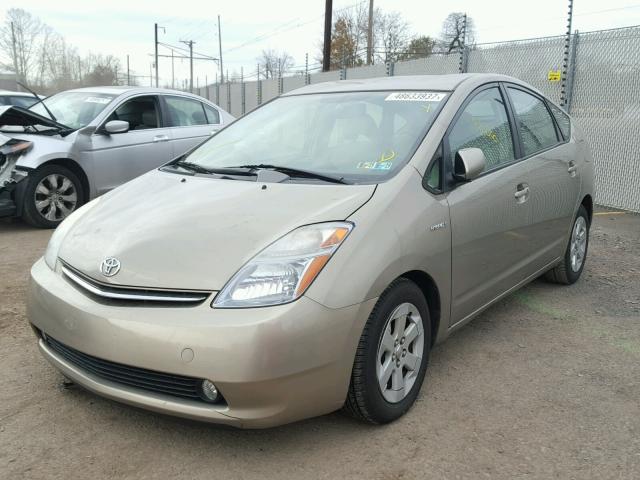 JTDKB20U677568627 - 2007 TOYOTA PRIUS GOLD photo 2