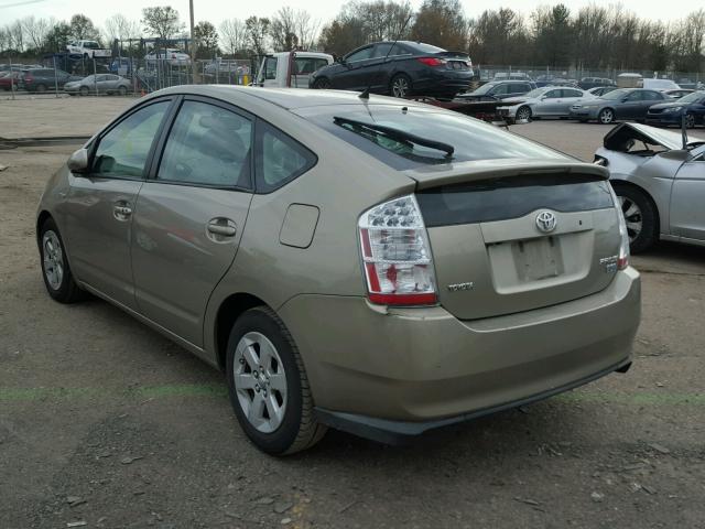 JTDKB20U677568627 - 2007 TOYOTA PRIUS 金色 照片 3