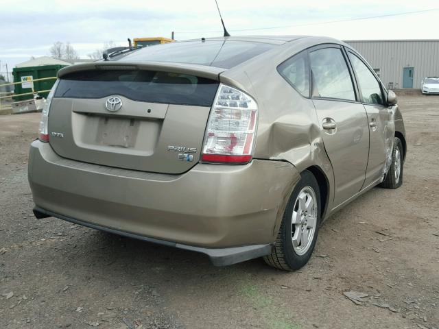 JTDKB20U677568627 - 2007 TOYOTA PRIUS 金色 照片 4