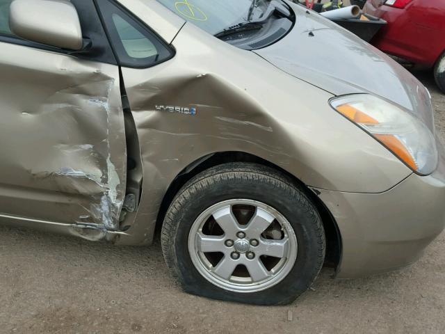 JTDKB20U677568627 - 2007 TOYOTA PRIUS 金色 照片 9