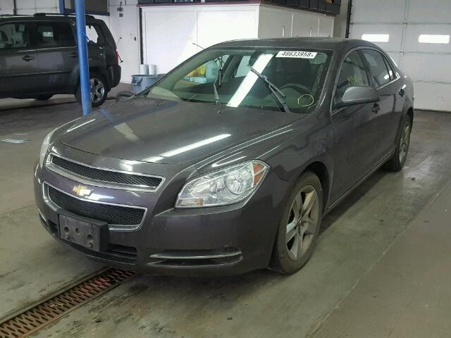 1G1ZC5EB2AF306906 - 2010 CHEVROLET MALIBU 1LT GRAY photo 2