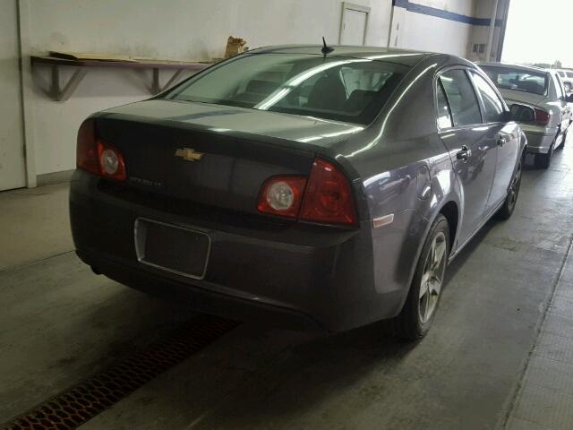 1G1ZC5EB2AF306906 - 2010 CHEVROLET MALIBU 1LT GRAY photo 4