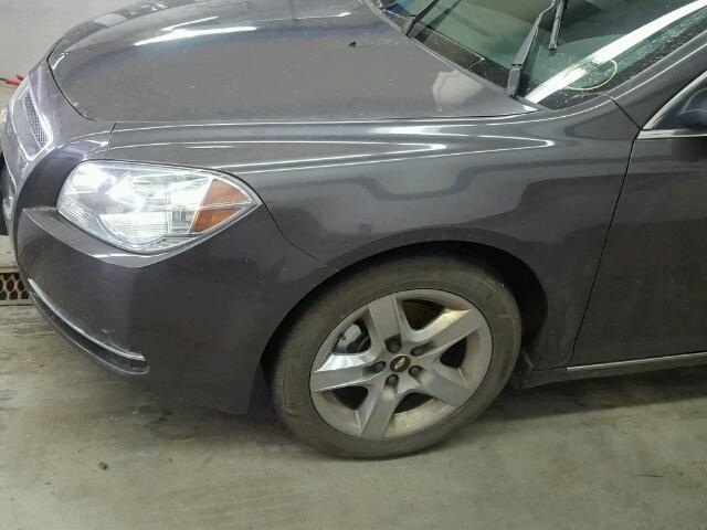 1G1ZC5EB2AF306906 - 2010 CHEVROLET MALIBU 1LT GRAY photo 9