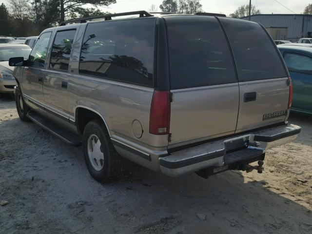 3GNEC16R0XG204299 - 1999 CHEVROLET SUBURBAN C TAN photo 3