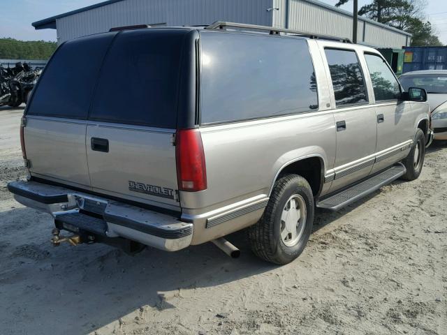 3GNEC16R0XG204299 - 1999 CHEVROLET SUBURBAN C TAN photo 4