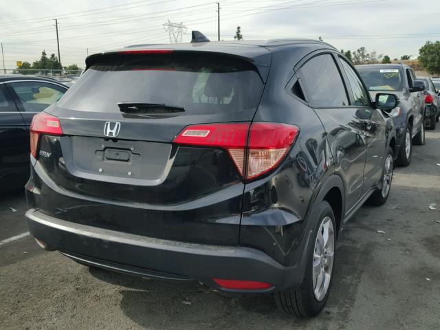 3CZRU5H72HM723863 - 2017 HONDA HR-V EXL BLACK photo 4