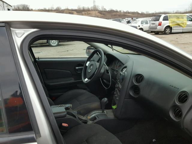 2G2WP552361127503 - 2006 PONTIAC GRAND PRIX GRAY photo 5
