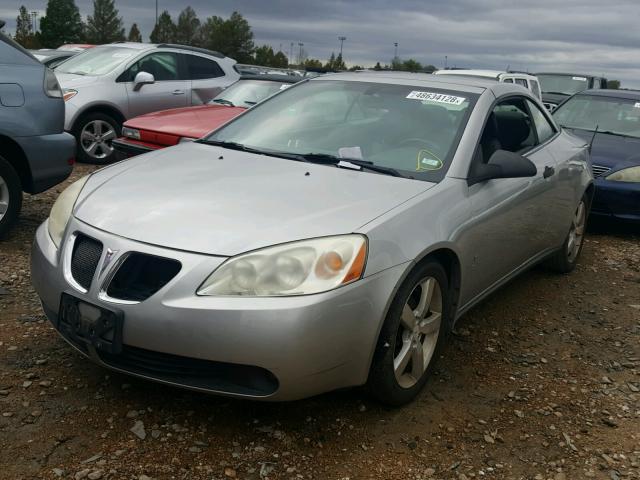 1G2ZH351X74110547 - 2007 PONTIAC G6 GT SILVER photo 2