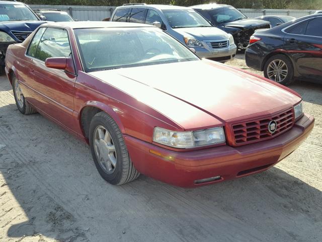 1G6ET12961B101194 - 2001 CADILLAC ELDORADO T RED photo 1