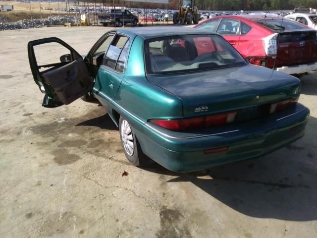 1G4NJ52M9TC442788 - 1996 BUICK SKYLARK GR GREEN photo 3