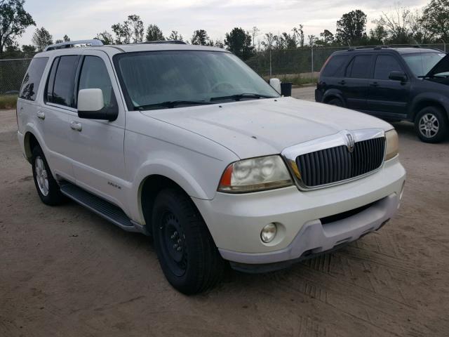 5LMEU68H34ZJ26287 - 2004 LINCOLN AVIATOR 白色 照片 1
