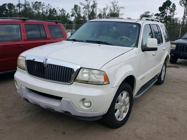 5LMEU68H34ZJ26287 - 2004 LINCOLN AVIATOR 白色 照片 2