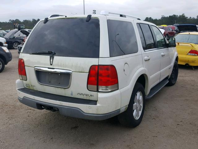 5LMEU68H34ZJ26287 - 2004 LINCOLN AVIATOR 白色 照片 4