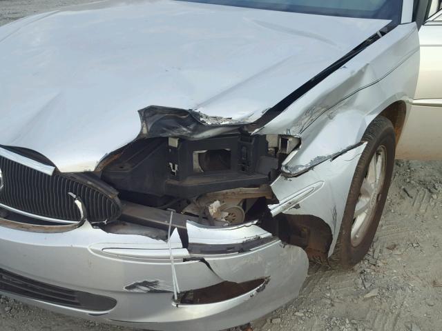 2G4WD532451258327 - 2005 BUICK LACROSSE C SILVER photo 9