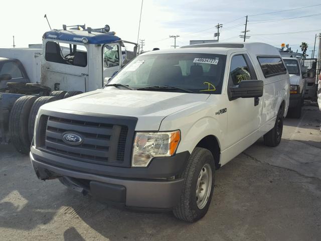 1FTMF1CM7CKD98112 - 2012 FORD F150 WHITE photo 2