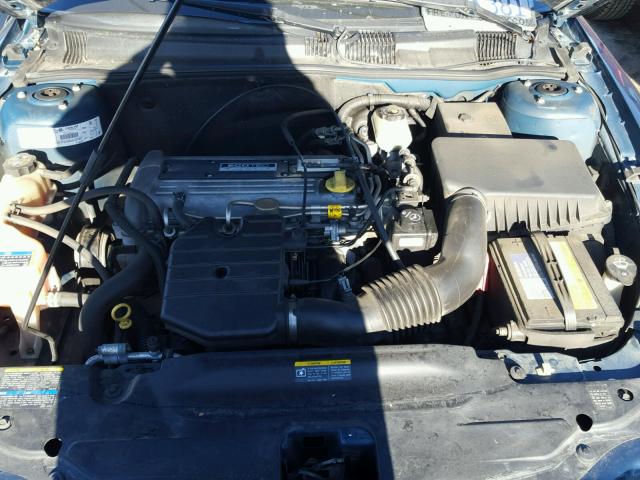 1G2NE52FX2C172144 - 2002 PONTIAC GRAND AM S 蓝色 照片 7