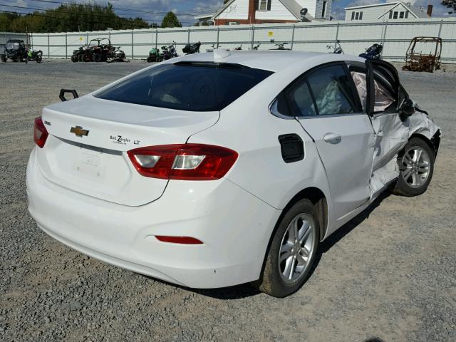 1G1BE5SM9G7279255 - 2016 CHEVROLET CRUZE LT WHITE photo 4