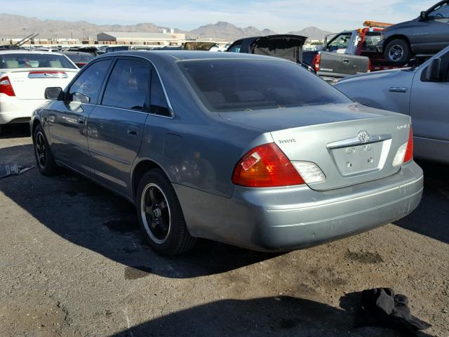 4T1BF28B5YU060378 - 2000 TOYOTA AVALON GREEN photo 3