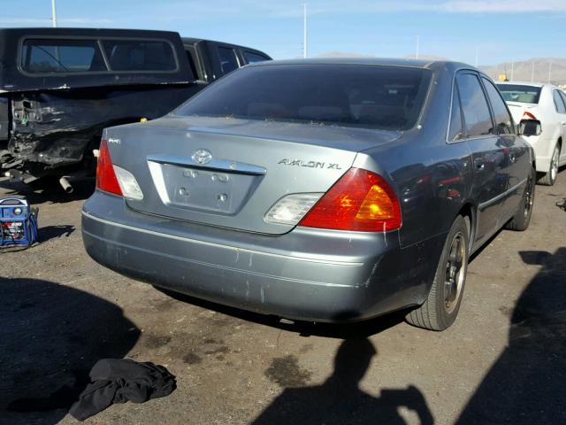 4T1BF28B5YU060378 - 2000 TOYOTA AVALON GREEN photo 4