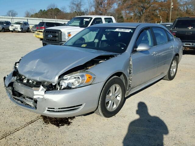 2G1WA5E39C1133140 - 2012 CHEVROLET IMPALA LS SILVER photo 2