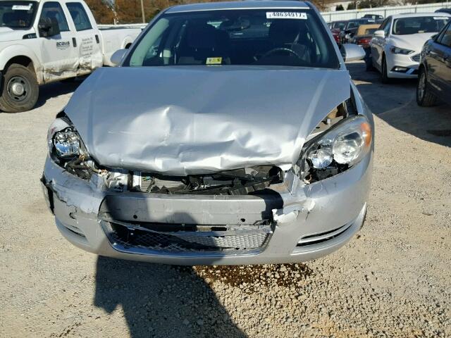 2G1WA5E39C1133140 - 2012 CHEVROLET IMPALA LS SILVER photo 9