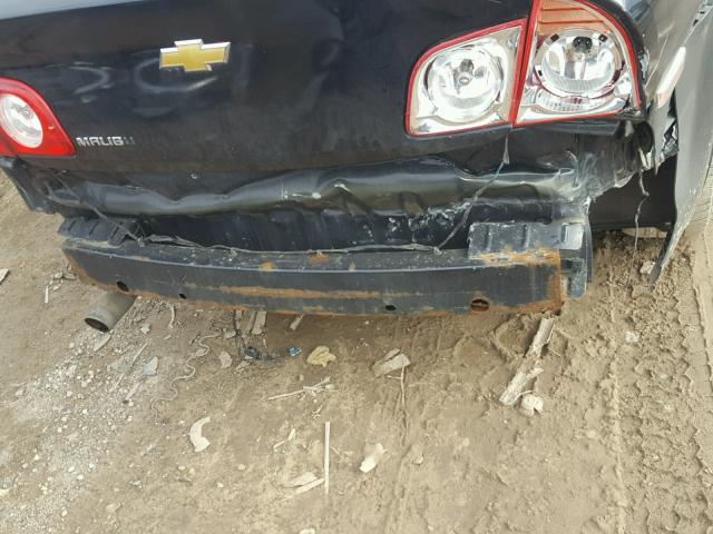 1G1ZH57B084303278 - 2008 CHEVROLET MALIBU 1LT 黑色 照片 9