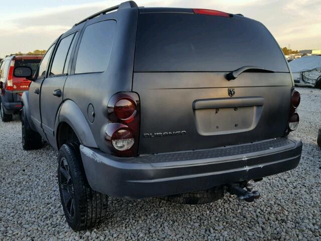 1D4HD58296F122116 - 2006 DODGE DURANGO LI BLACK photo 3