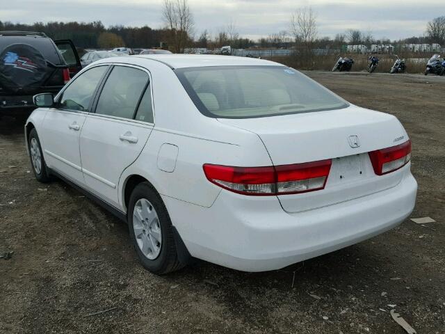 JHMCM56353C003915 - 2003 HONDA ACCORD LX WHITE photo 3