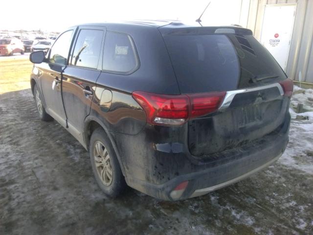 JA4AZ2A36GZ606689 - 2016 MITSUBISHI OUTLANDER BLACK photo 3