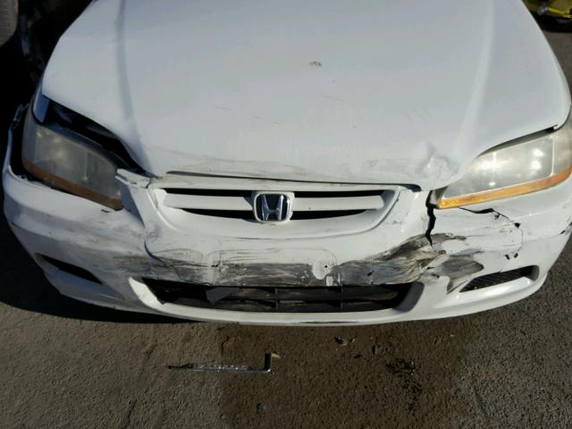 1HGCG22542A038536 - 2002 HONDA ACCORD EX WHITE photo 9