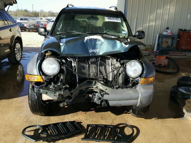 1J4GK48K15W637760 - 2005 JEEP LIBERTY SP TWO TONE photo 9