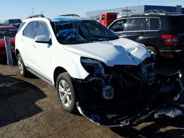 2GNALBEK6F1170112 - 2015 CHEVROLET EQUINOX LT WHITE photo 1