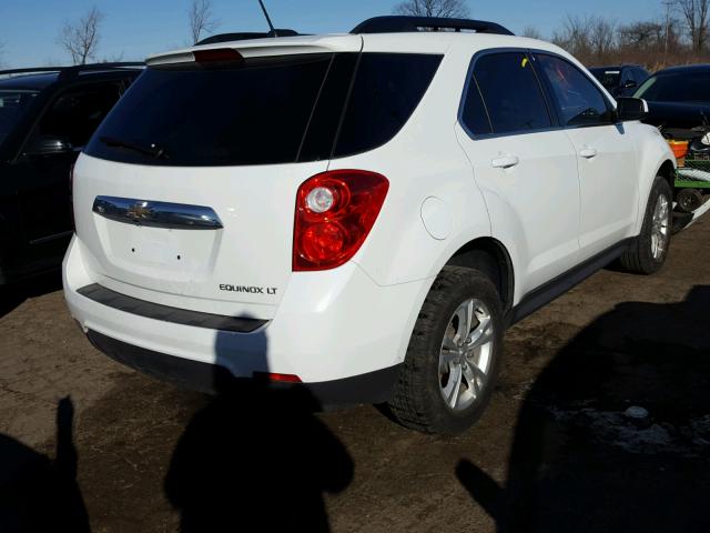 2GNALBEK6F1170112 - 2015 CHEVROLET EQUINOX LT WHITE photo 4