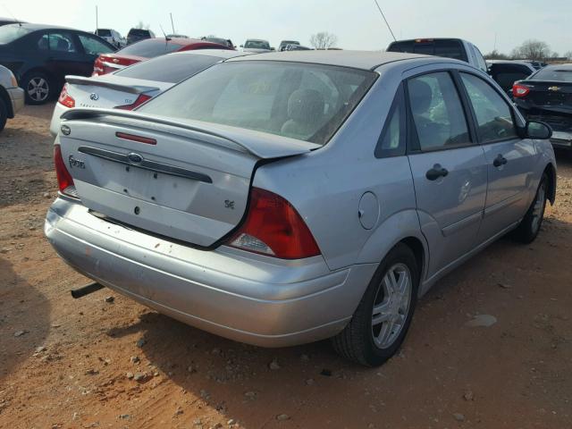 1FAFP34331W378569 - 2001 FORD FOCUS SE SILVER photo 4