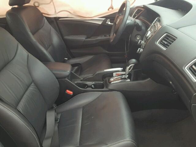 19XFB2F99DE088100 - 2013 HONDA CIVIC EXL فضي صورة 5