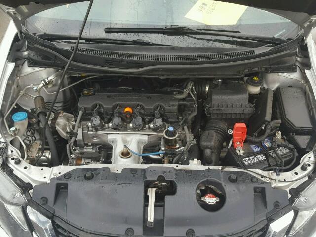 19XFB2F99DE088100 - 2013 HONDA CIVIC EXL فضي صورة 7
