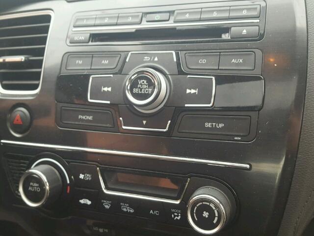 19XFB2F99DE088100 - 2013 HONDA CIVIC EXL فضي صورة 9