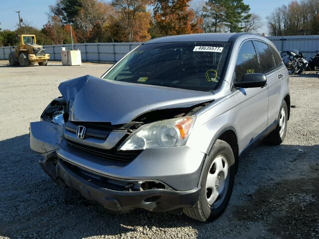 3CZRE38348G707015 - 2008 HONDA CR-V LX SILVER photo 2