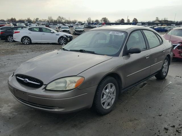 1FAFP53UX6A245348 - 2006 FORD TAURUS SE BEIGE photo 2