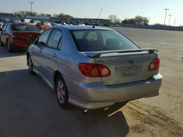 1NXBR32E56Z630716 - 2006 TOYOTA COROLLA CE SILVER photo 3