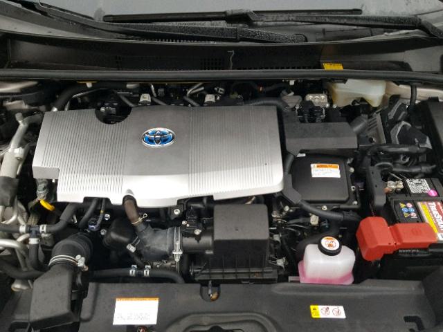 JTDKARFP4H3003329 - 2017 TOYOTA PRIUS PRIM ვერცხლისფერი ფოტო 7