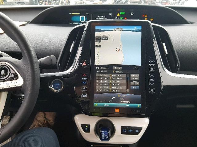 JTDKARFP4H3003329 - 2017 TOYOTA PRIUS PRIM ვერცხლისფერი ფოტო 9